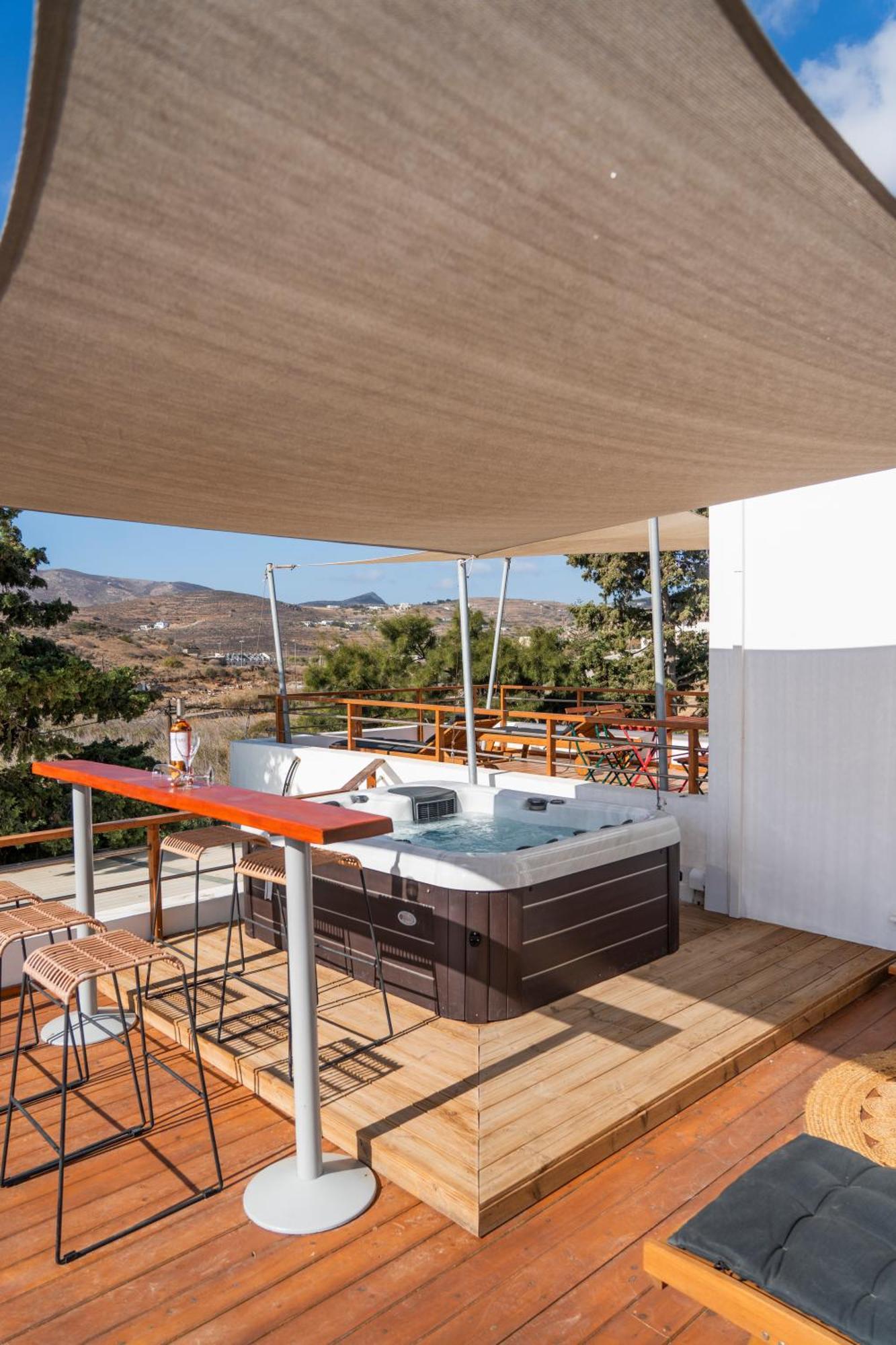 Syros Village Suites Vari  ภายนอก รูปภาพ
